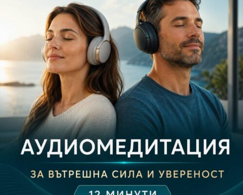"АУДИОМЕДИТАЦИЯ" <br> - водена медитация